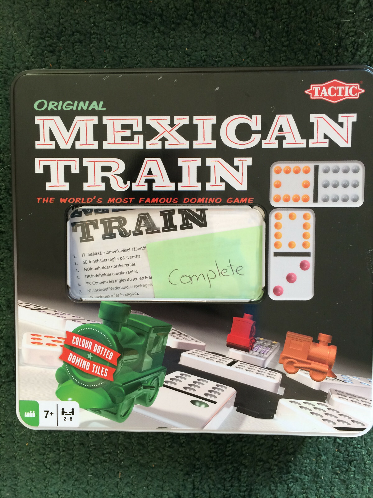 MEXICAN TRAIN Tactic 54005 Mexican Train Game age 7+