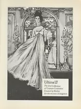 1968 ULTIMA II Cosmetics Line - Revlon Couture Collection vintage print ad