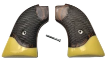 fits Heritage Arms Rough Rider grips 6 & 9 Shot .22 "Marshall" Rosewood & ivory