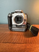 EOS Rebel XT 8MP DSLR Camera DS126071 Body With Battery Grip Untested For Parts