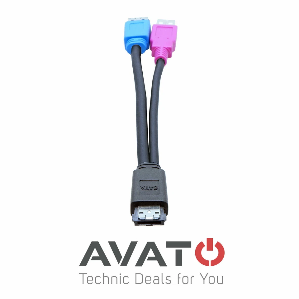 Splitkabel y Kabel e-Sata USB für SKY Festplatte für SKY Humax / PACE Receiver - Bild 3 von 4