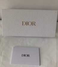 Authentic DIOR Wallet Sunglasses Empty Gift Box Cardboard White 7.5" x 3.6"
