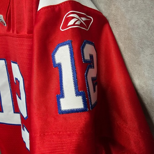 Vintage Reebok Authentic New England Patriots Tom Brady 12 Red Jersey Youth L - Picture 4 of 8