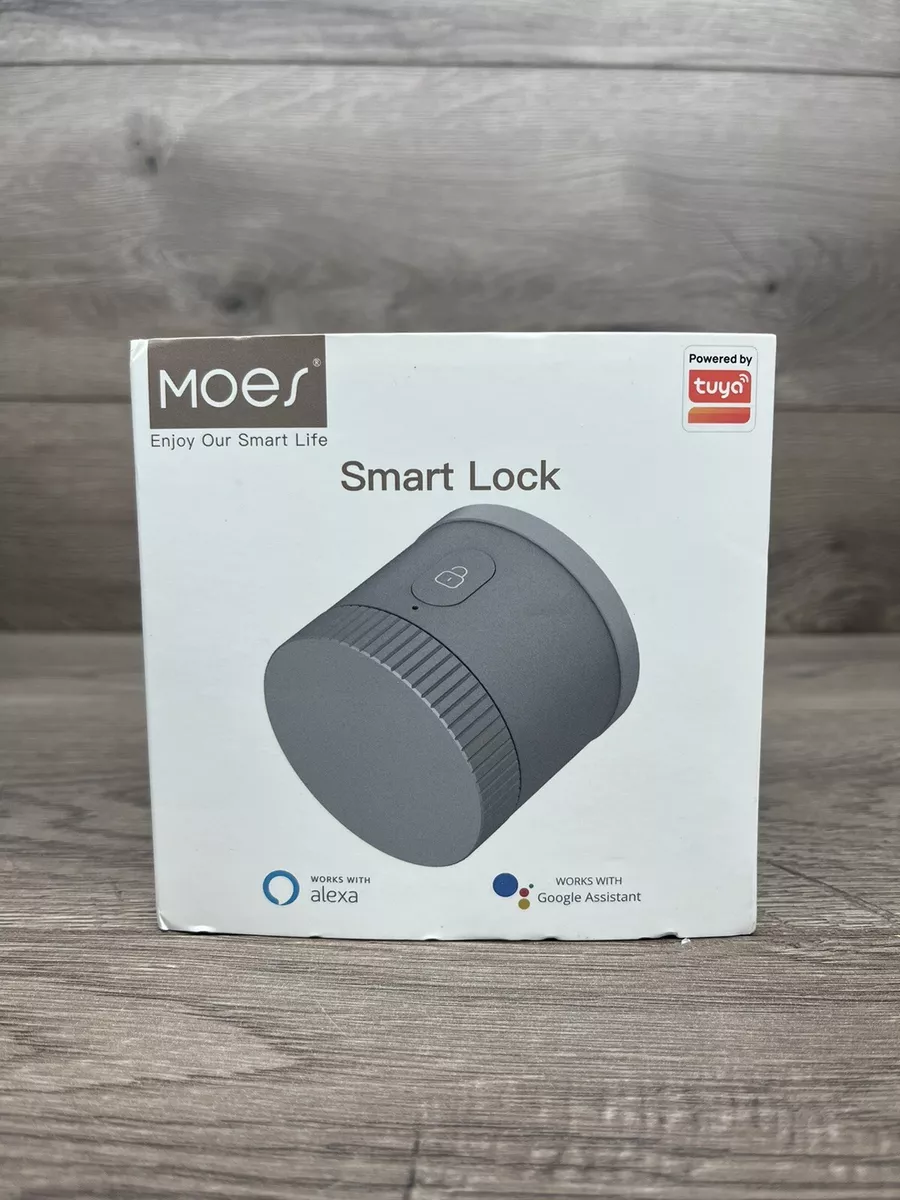 Den fremmede Undervisning kimplante MOES Bluetooth Smart Door Lock Keyless For Existing Deadbolt W/ Alexa  Google APP | eBay