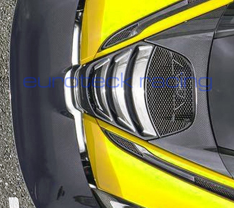 McLaren 720s Carbon Fiber Engine Cover & Rear Deck Lid Cover (2pc kit) BRAND NEW