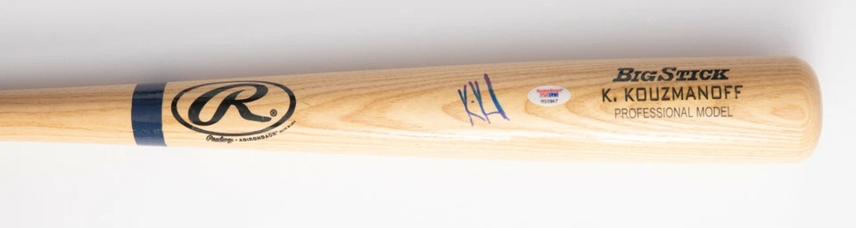 Kevin Kouzmanoff Signed Pro MODEL Baseball Bat PSA/DNA COA Padres Autograph KOUZ - Image 4 of 4