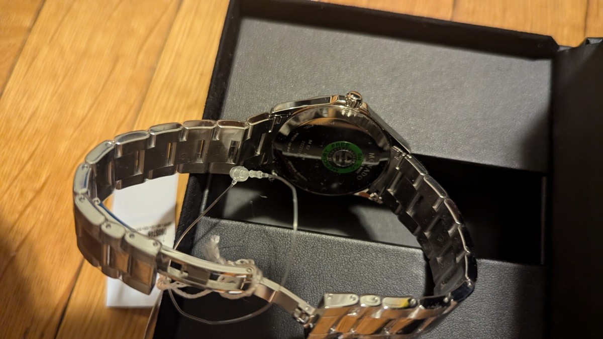 Movado Men's Watch Steel Museum Model 84 E7 1891 42mm Full Size