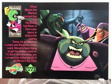 1996 UPPER DECK SPACE JAM INSERTS - MARVIN'S FLIP CLIPS - Card #F13 - NM!