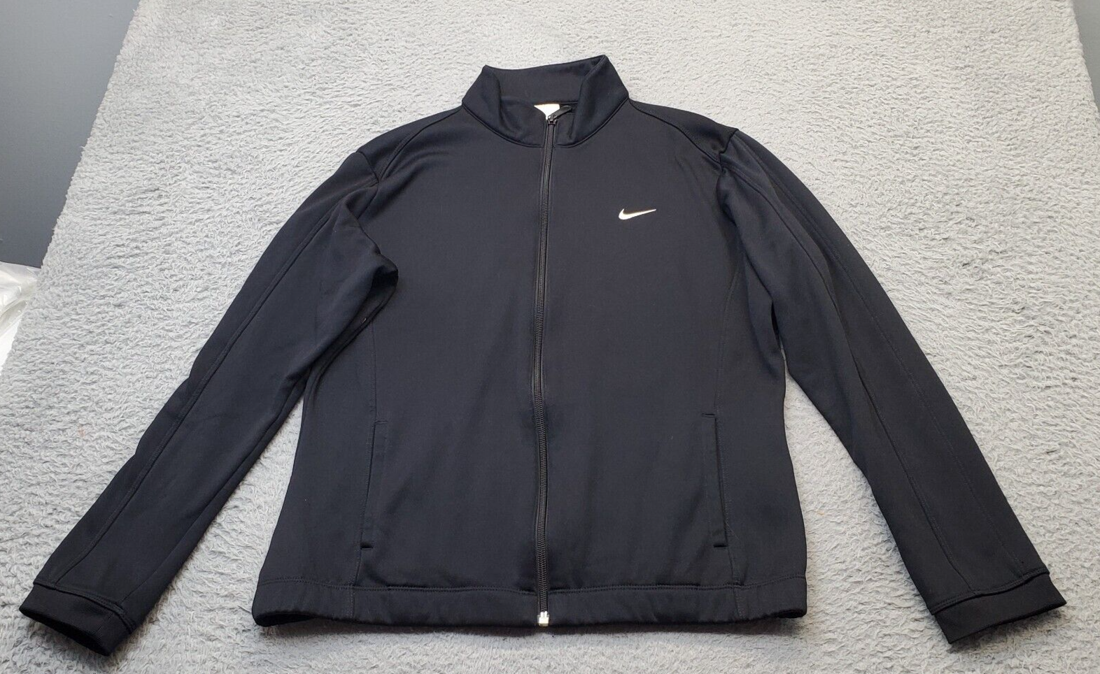 SACAI X NIKE Giacca Nike Golf Donna Media Nera Pile Tour Performance Therma Fit Full Zip