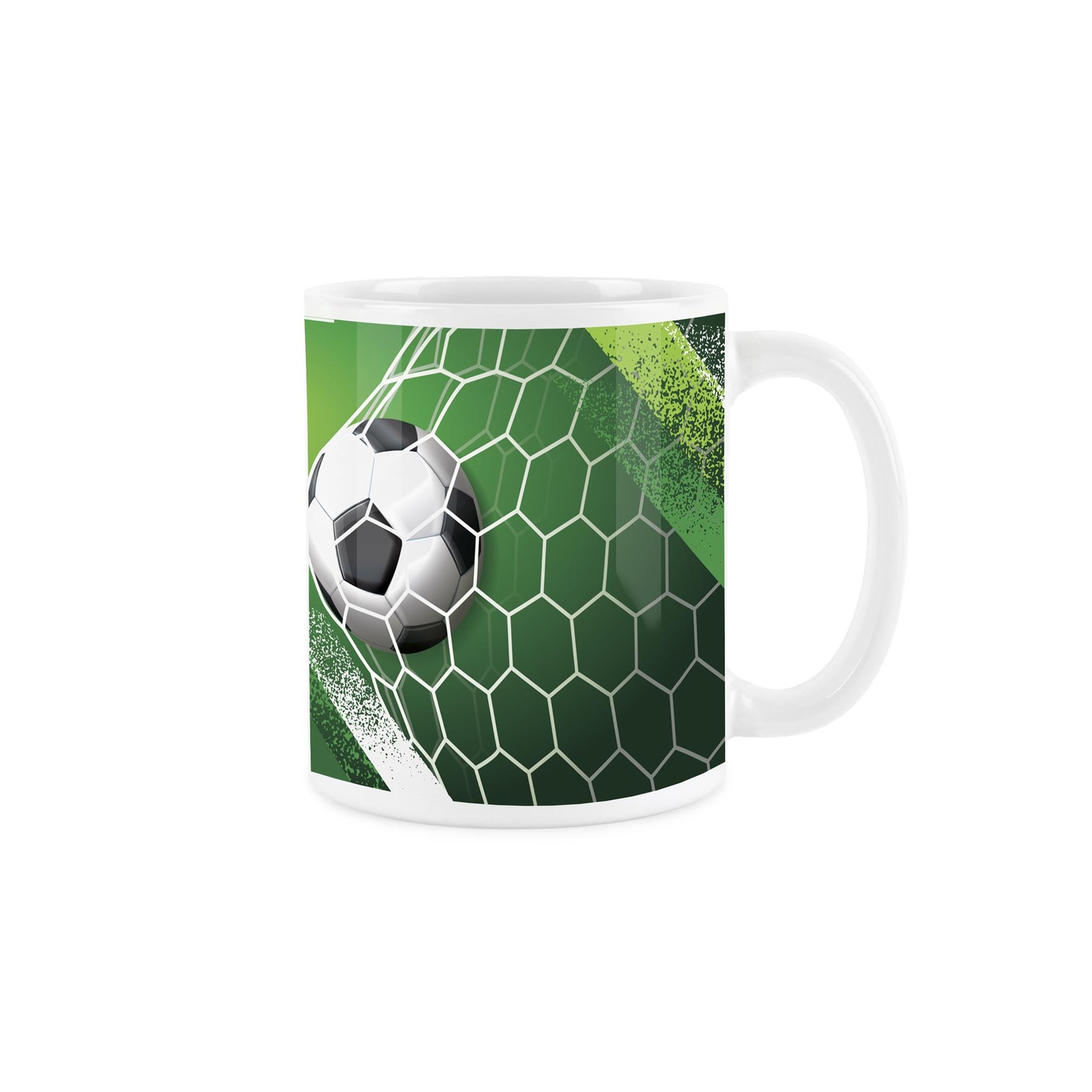 Football Mug - Gifts for Football Fans - Ceramic Tea/Coffee Cup Goal