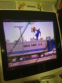 Bad Dudes Data East JAMMA ARCADE GAME PCB BOARD - Works - Watch Video