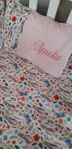 peter rabbit cot bumper set