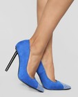R8_High Heel Pointed Toe 4.6 in Stiletto Pumps Blue US 11 (192) — photo 1