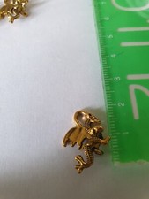 DRAGONS (5) Charms / Pendants for Jewellery Making Crafts UK (508)
