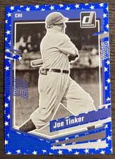 2023 Panini Donruss Joe Tinker #201 Independence Day! Chicago Cubs! #5751