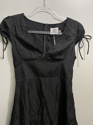 princess polly heart dress Heart Shaped Mini Dress Black