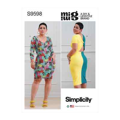 Simplicity Misses Strickkleider von Mimi G Schnittmuster S9598