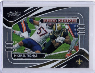 2021 Panini Absolute Michael Thomas Red Zone #RZ15 New Orleans Saints