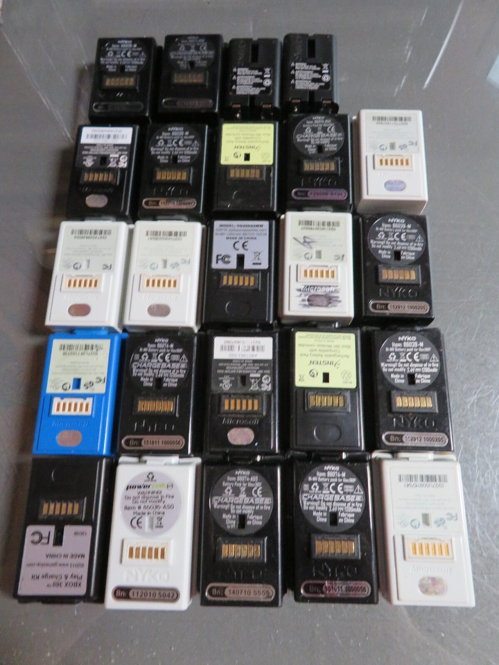 222425Microsoft Xbox 360 Rechargable Battery Pack LotPower ANyko