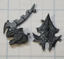 Warhammer Seraphon Bits Carnosaur Troglodon Saurus OldBlood Engraved Head #60