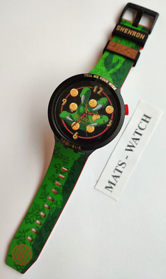 美品　スウォッチ Swatch BIGBOLD Swatch X Dragonball Z Big Bold + SB01Z102 Shenron X Swatch +