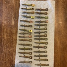 (x30pcs) 1/4 x 2" Eye Screw, Acoustical Lag, Metal, SDS, Suspend, Wire, Ceiling