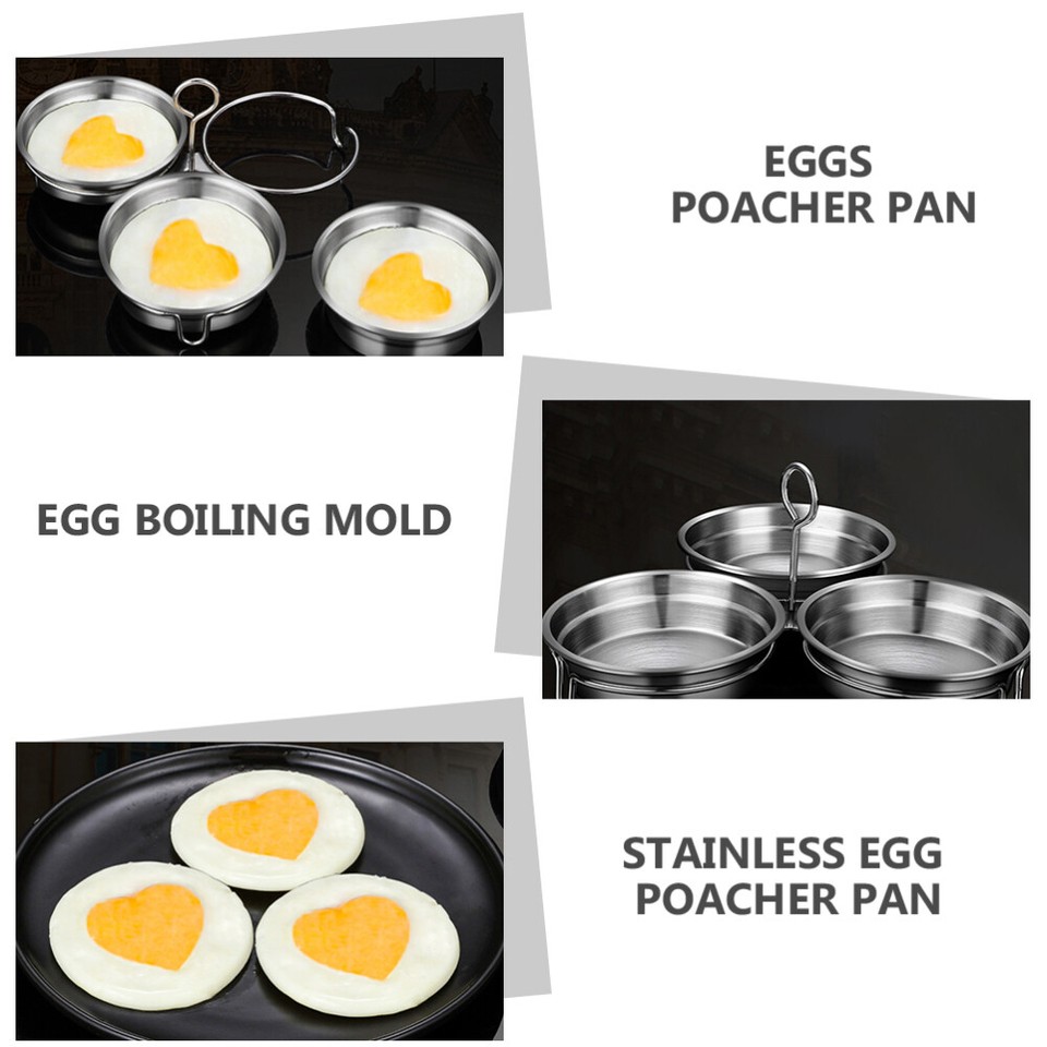 Fried Egg Ring Steam Egg Bowl Non Stick Egg Rings Stainless Steel Egg