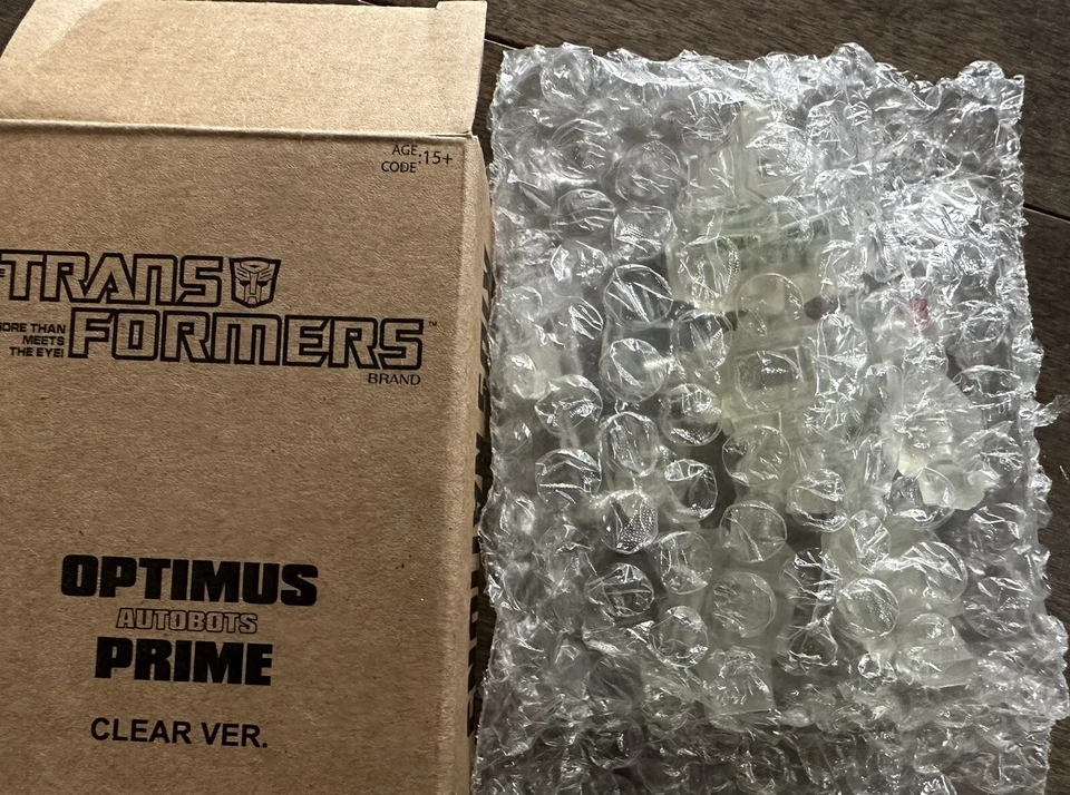 Kids Logic Transformer Mecha Nation TF000 OPTIMUS PRIME Clear Version LED Figure - Image 3 of 3