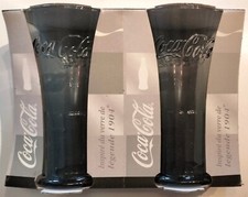 2 verres coca cola De Collection Luminarc Noirs Légende 1904
