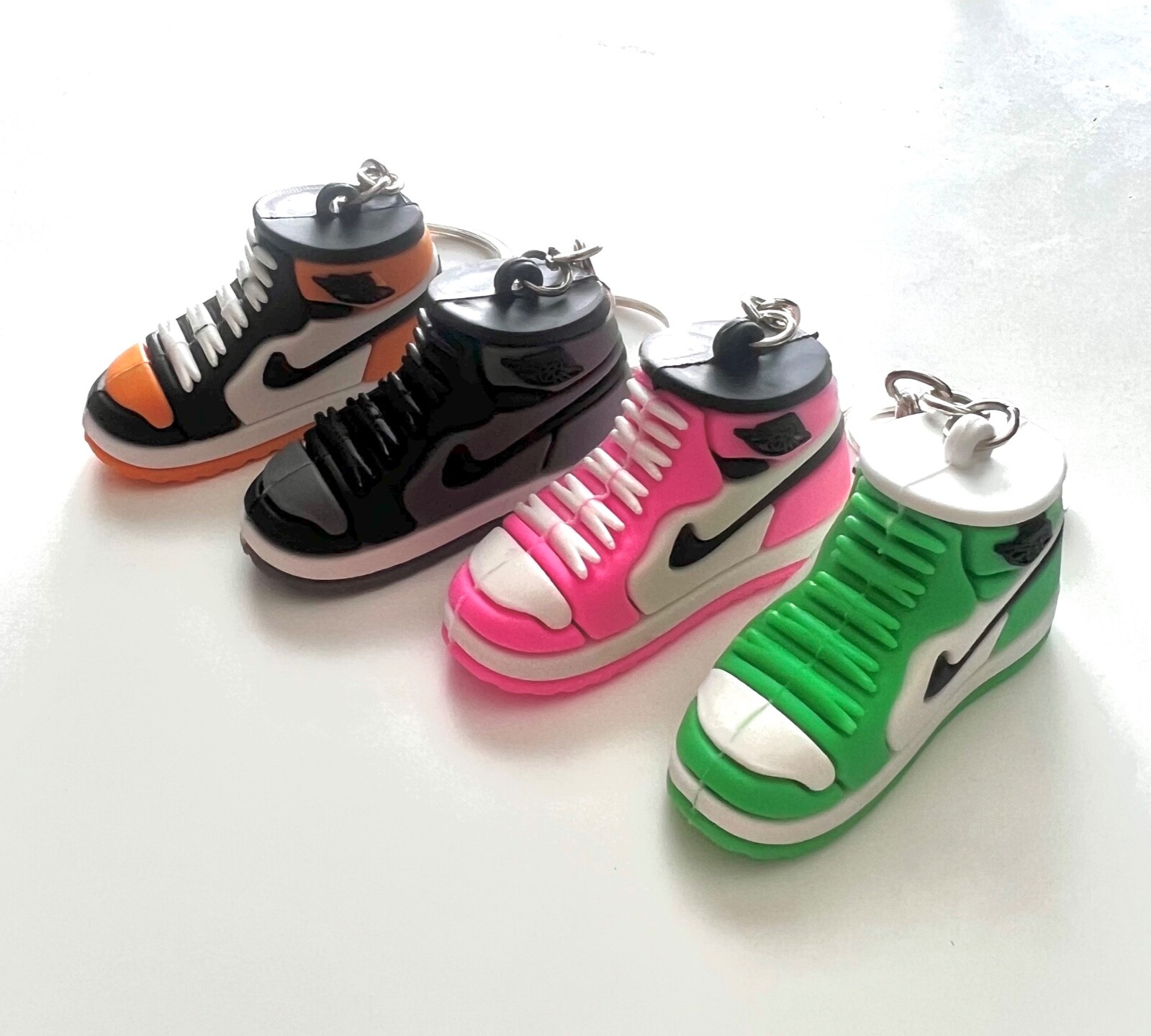 Nike Air Jordan 3D Keychain Mini Shoe Assortment of Colors eBay