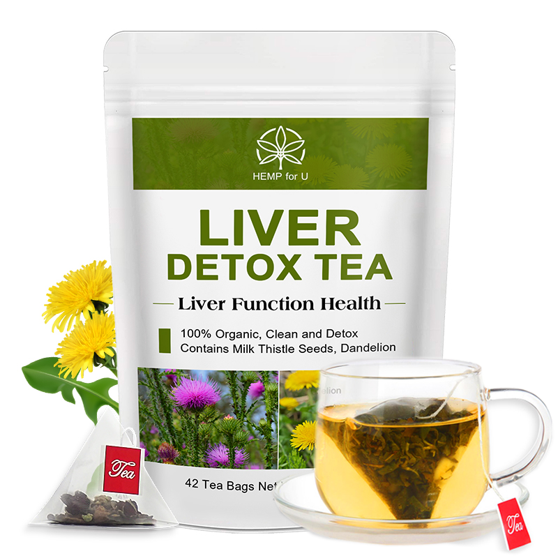 24 Tea Bags Liver,Kidney and Pancrea Herbal Compound Detox & Cleanse