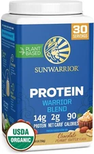 Sunwarrior Vegan Protein Chocolate Peanut Butter- 750g