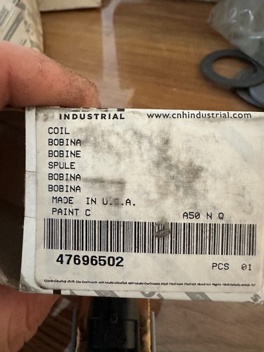 CNH Case New Holland Spule Bobina Coil 47696502 original neu - Foto 4 di 4