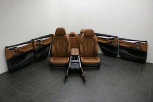 BMW X5 F15 Sitze Innenausstattung Leder Memory Komfort SHZ Individual amaro