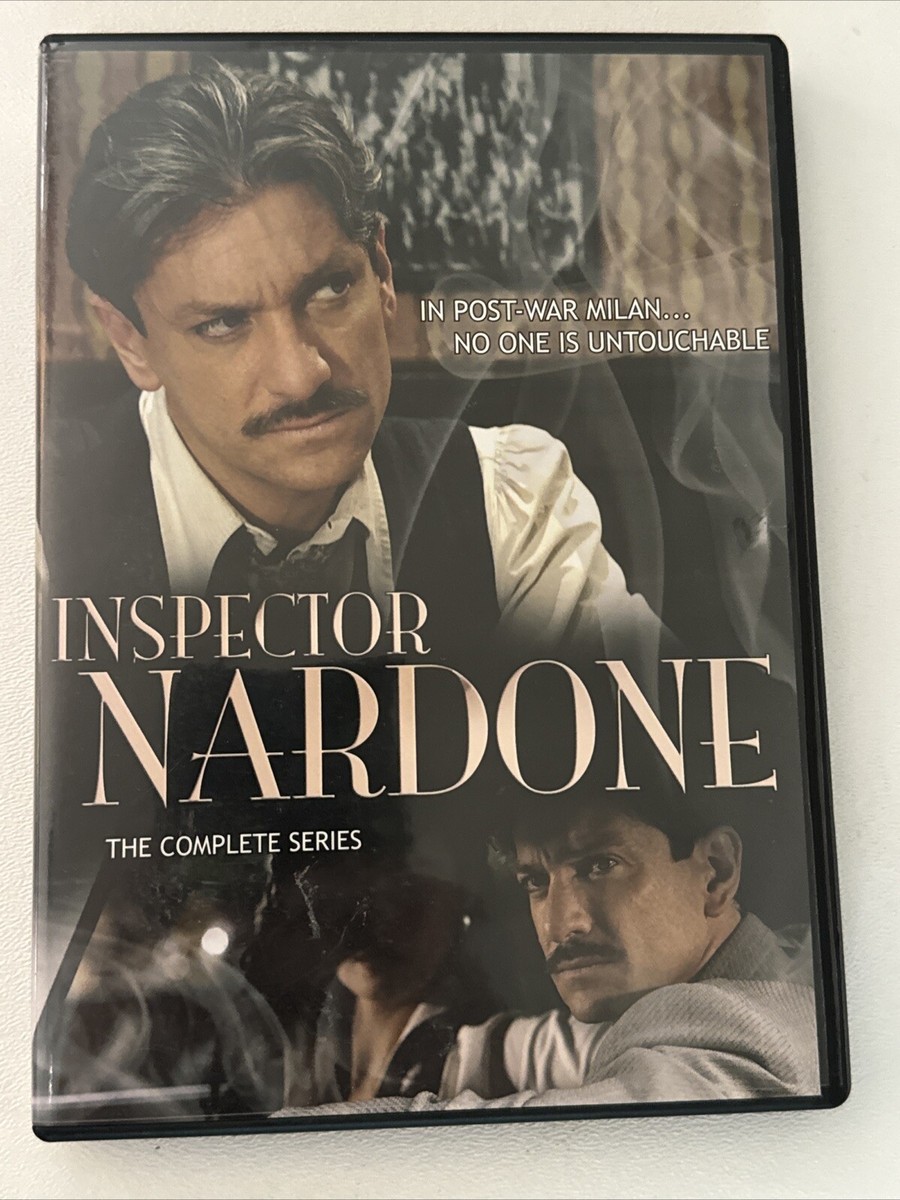 INSPECTOR NARDONE - THE COMPLETE SERIES (DVD, 4 DISCS) ITALY  