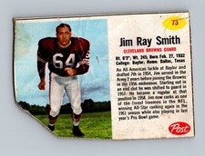 1962 Post - Jim Ray Smith #73 LOW GRADE
