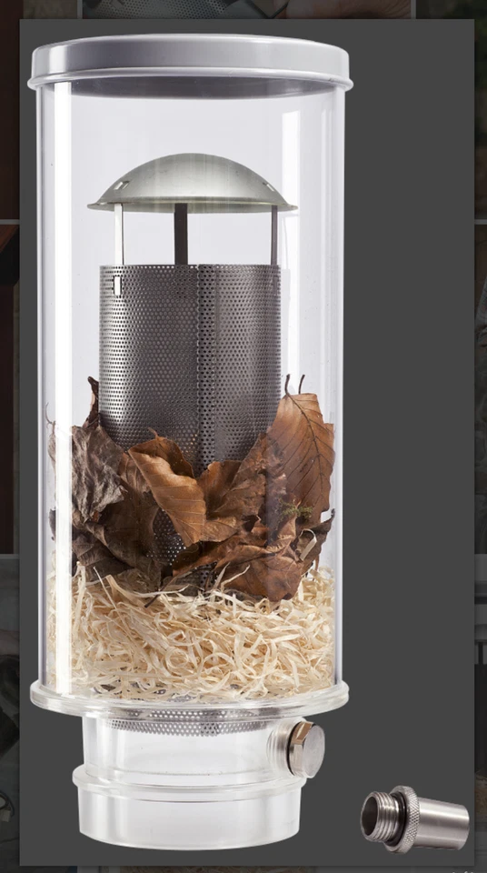 Fallrohrfilter Regensammler Wassertonne Huss Laubfilter Qualität a. Sachsen - Bild 2 von 4