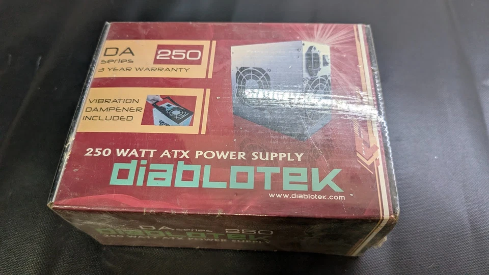 Diablotek DA Series 250Watt ATX Power Supply PSDA 250 - Image 2 of 4