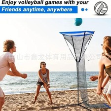 Volleyball Setter Trainer Net Practice Net for Backyard Gym Playground