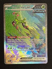 Iron Leaves ex 203/162 Special Illustration Rare Temporal Forces Pokemon Holo NM