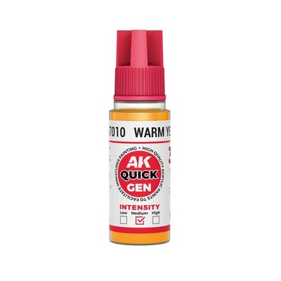 AK Interactive Quick Gen Warm Yellow - 17010