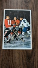 1963-64 Stars in Action Bob Pulford Toronto Maple Leafs