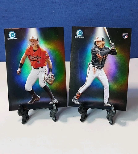 2023 Bowman Gunnar Henderson & Jackson Holliday Spotlight  Refractor SP RC 