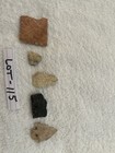 Lot Of 5 Authentic Native American Indian Arrowheads, Artifacts — photo 1