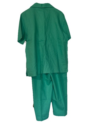 Kim Rogers Green Pant Suit NWT In Woman’s Medium - Picture 5 of 11
