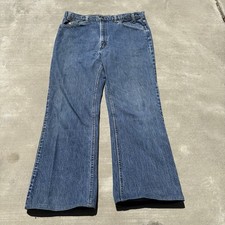 Levi's 517 Flare Orange Tab Vintage 80s Jeans