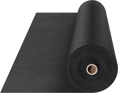 #ad 6FTx100FT Non Woven Geotextile Heavy Duty 8oz Driveway for Gravel Black $72.13