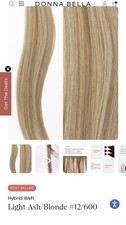 Donna bella hybrid weft hair extensions