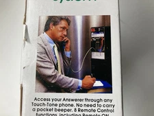 New Vintage Deadstock 1980s 1990s GE ANSWERING MACHINE Cassette Recorder System