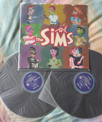 #ad #ad The Sims Vinyl Record Video Game Soundtrack PC Game NOT moonshake VGM OST 2xLP $85.00